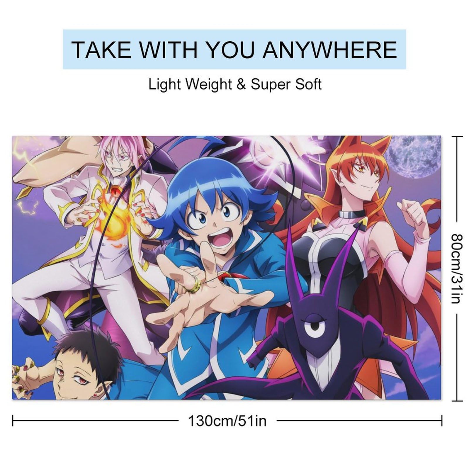 魔入りました入間くんスラッシュギフト B賞 フードタオル コンプ